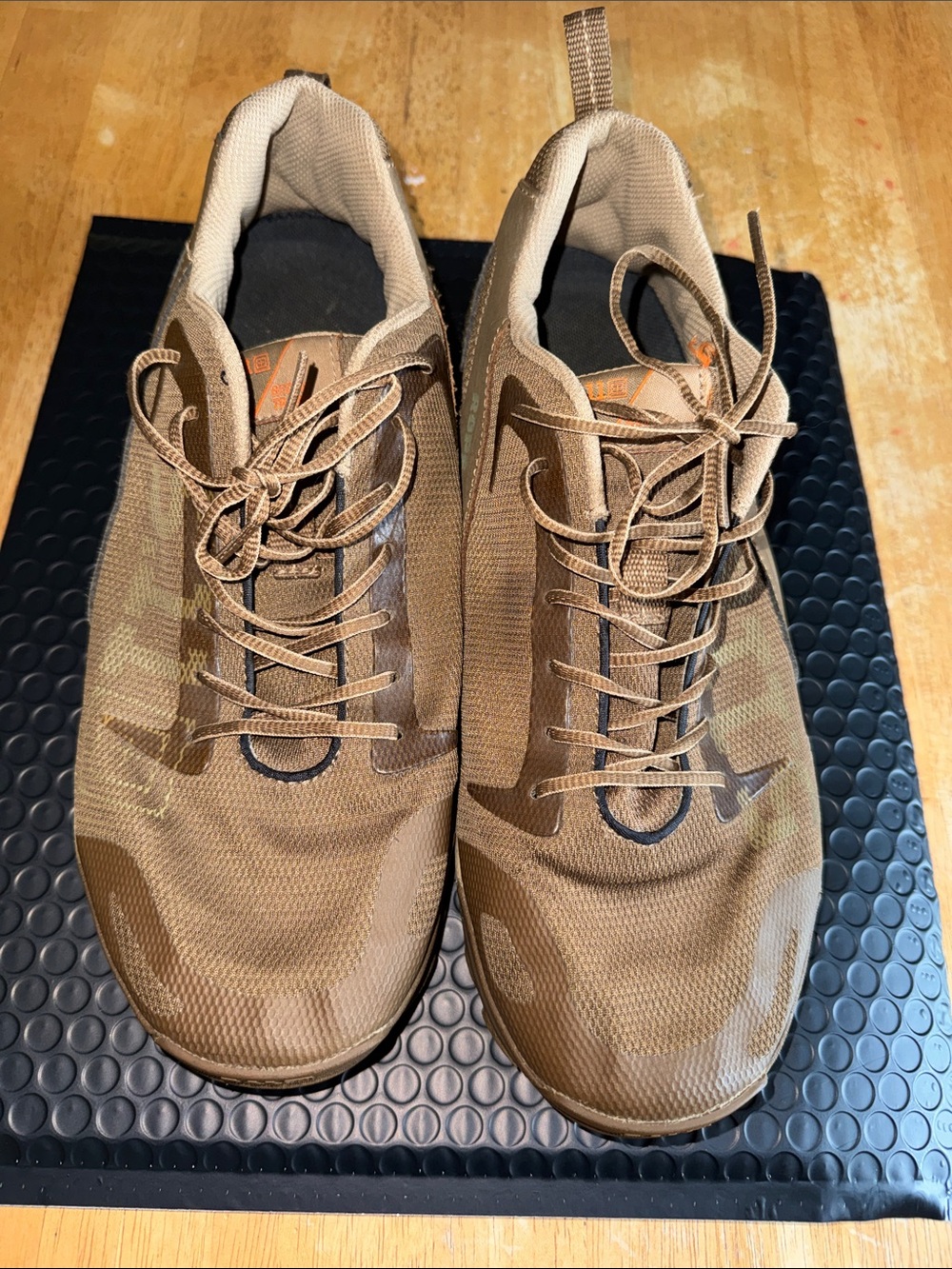 5.11 Tactical Men's Brown Lace-Up Tactical Sneakers